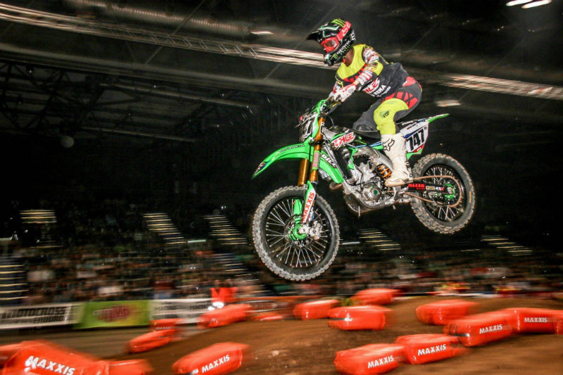 Hugo Basaúla na 2ª ronda do SX Alemão