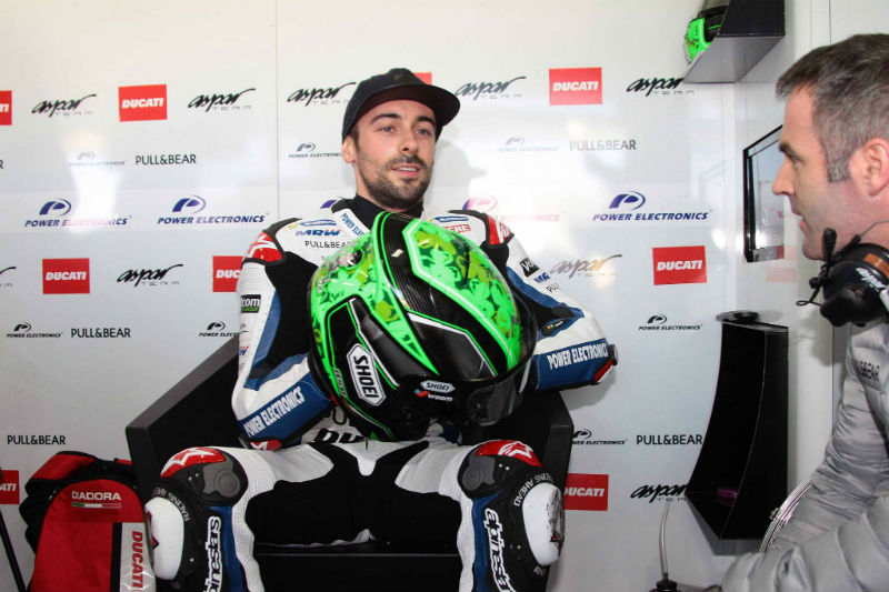 Eugene Laverty fraturou o rádio