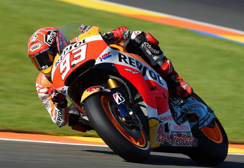 Marc Márquez lidera Warm Up
