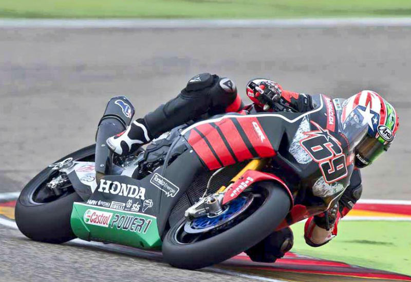 Nicky Hayden: “Foi a primeira vez que estive aos comandos de uma moto de produção”