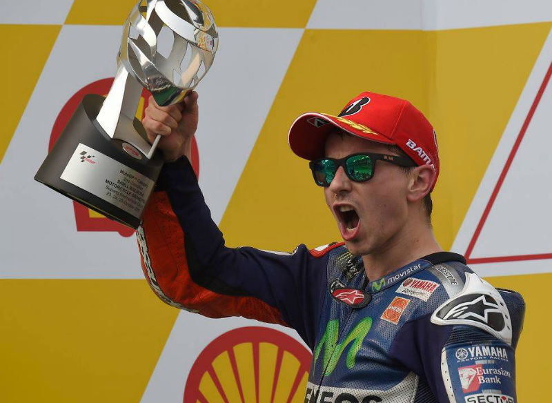 Jorge Lorenzo fora da Race of Champions