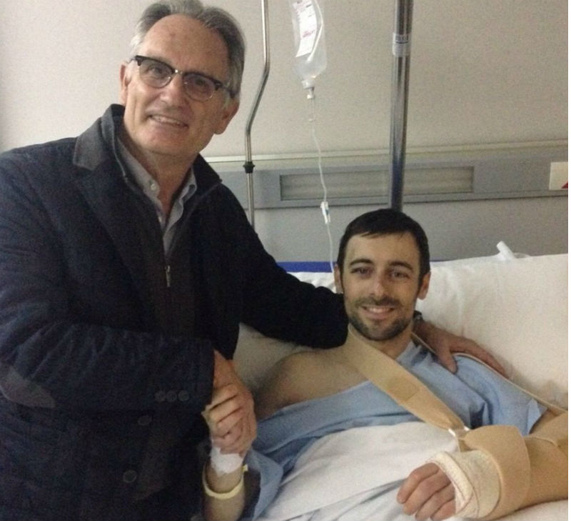 Eugene Laverty já foi operado