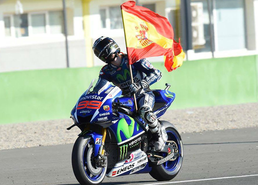 Jorge Lorenzo: “Sem a pequena ajuda da Honda e com a grande corrida de Valentino Rossi o título talvez…”