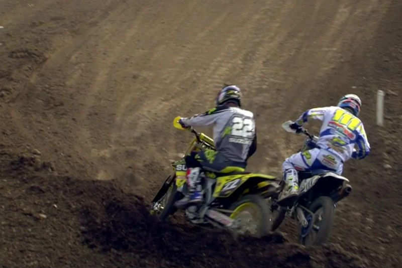 VÍDEO: Espetacular batalha entre Strijbos e Ferris