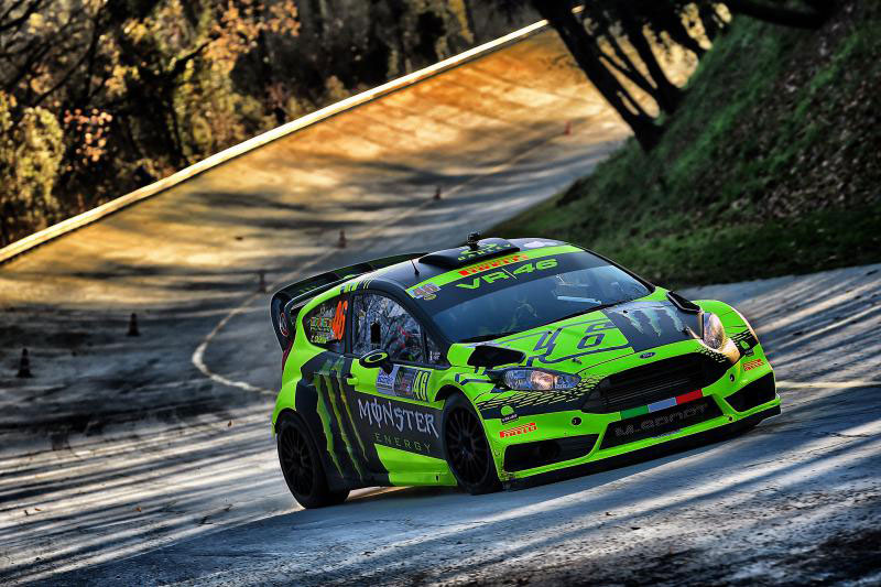 Valentino Rossi vence Monza Rally Show