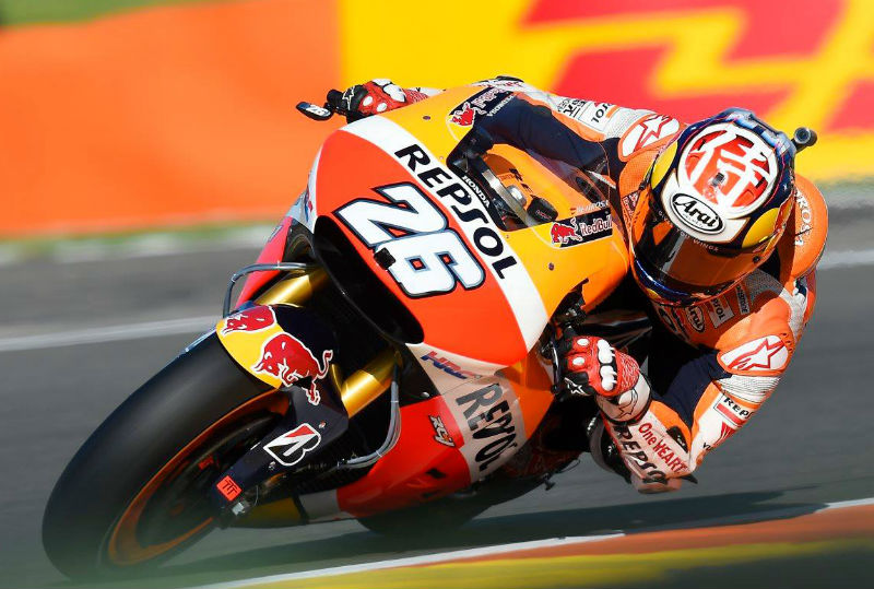 Dani Pedrosa: “Testámos todos os pneus, mas a pista não tinha muita aderência”