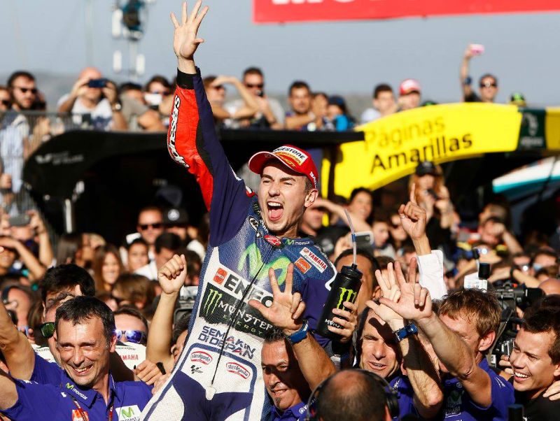 Jorge Lorenzo condecorado em Madrid com a Medalha de Ouro de Mérito Desportivo