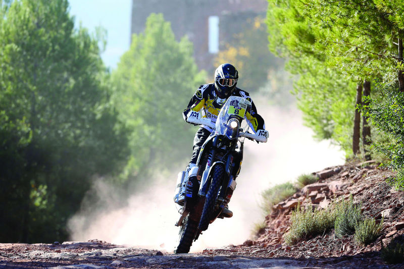 As evoluções na Husqvarna de Ruben Faria para o Dakar