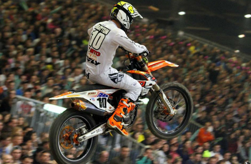 Justin Brayton vence Supercross de Genebra