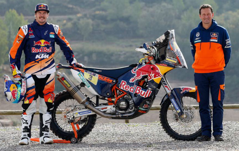 Toby Price: “A moto de 2016 está 10 passos à frente”