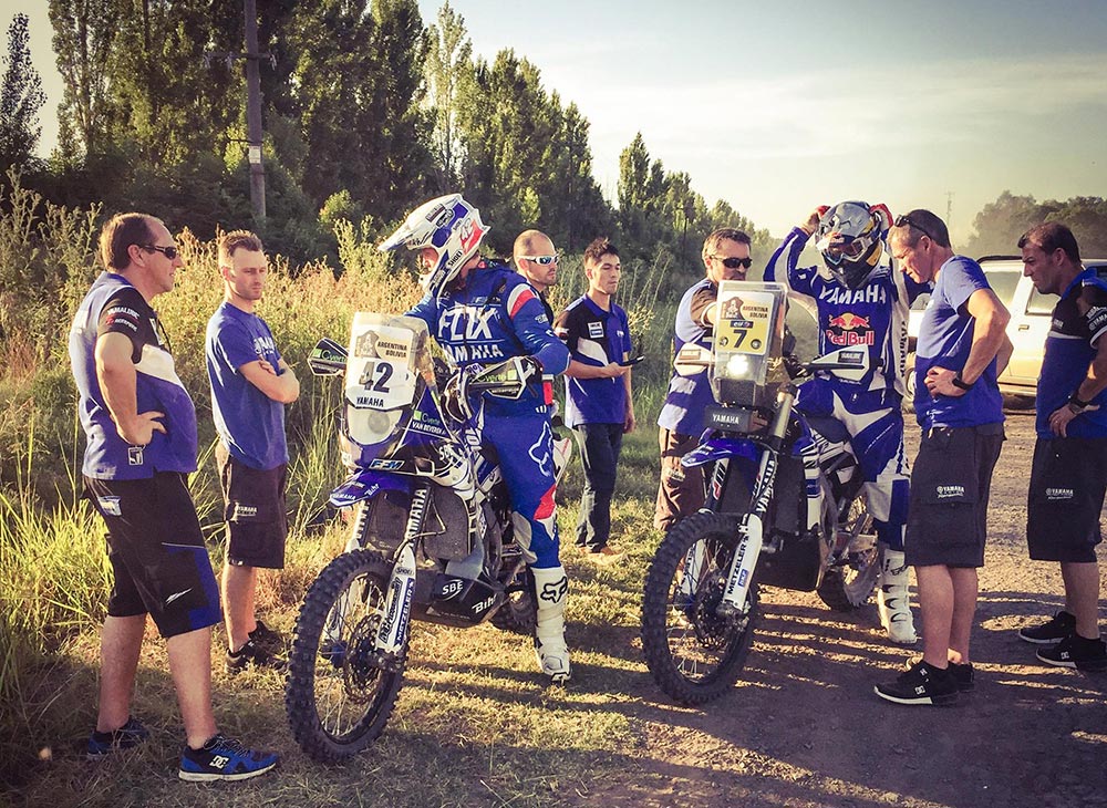 FOTOGALERIA: Shakedown da Yamaha Racing