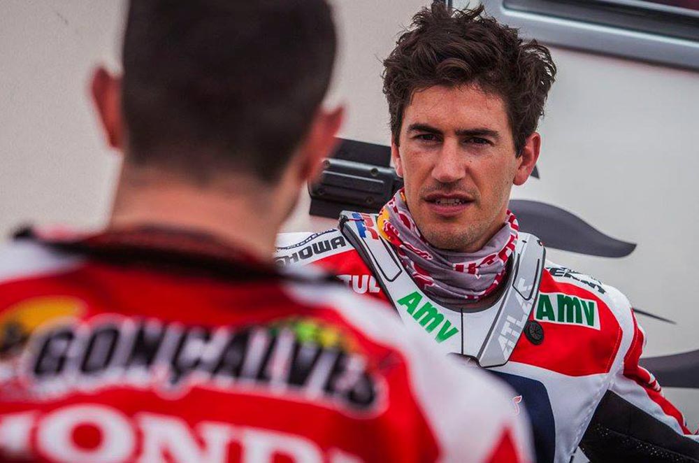 Joan Barreda: “Caiu um raio a 100 metros que até me abanou a moto”