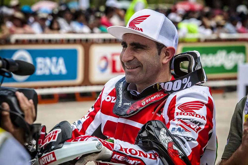 Quase 5 minutos ganhos a Toby Price por Paulo Gonçalves…