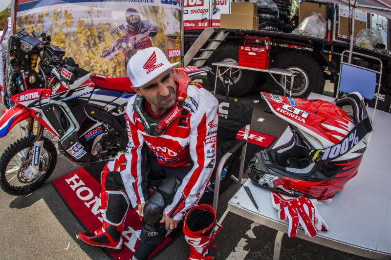 Paulo Gonçalves volta a ter problemas no Dakar