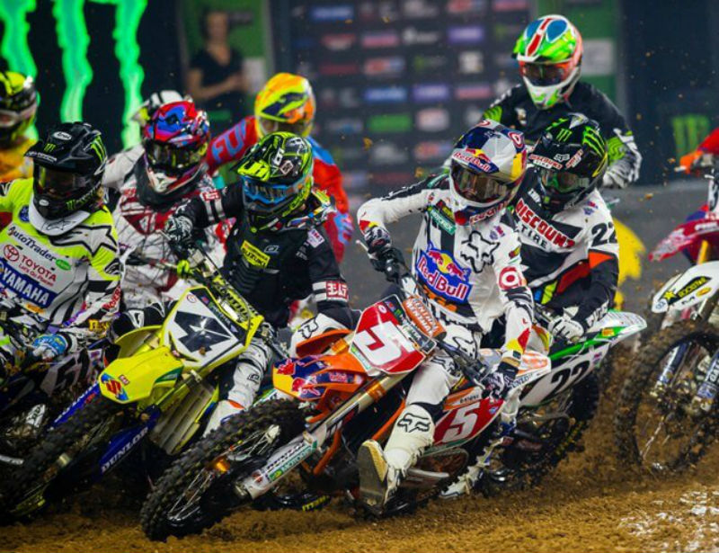 AMA Supercross terceira ronda em Anaheim para ver em direto