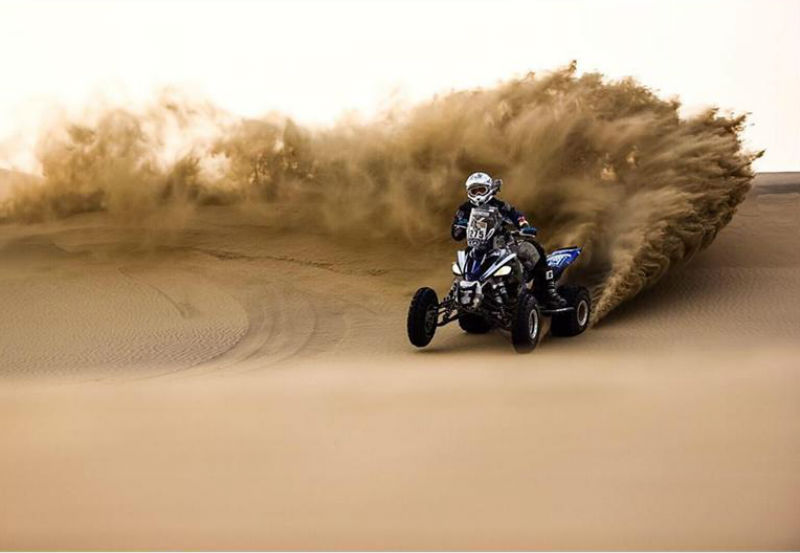 Brian Baragwanath aumenta vantagem entre os quads