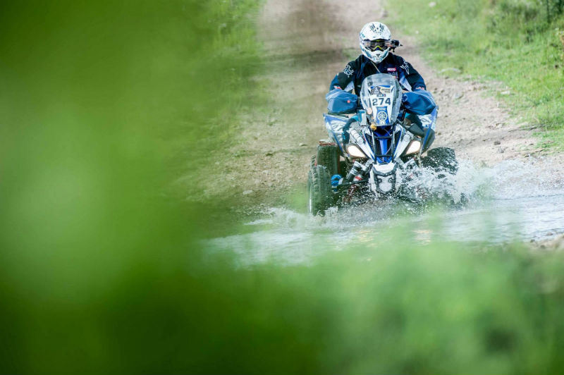 Brian Baragwanath domina entre os Quads