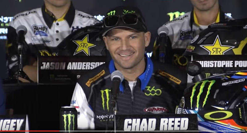 VÍDEO: Chad Reed com a Yamaha para a nova temporada