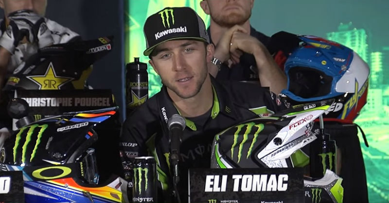 VÍDEO: Eli Tomac diz estar pronto para o inicio da época depois das lesões que o afetaram