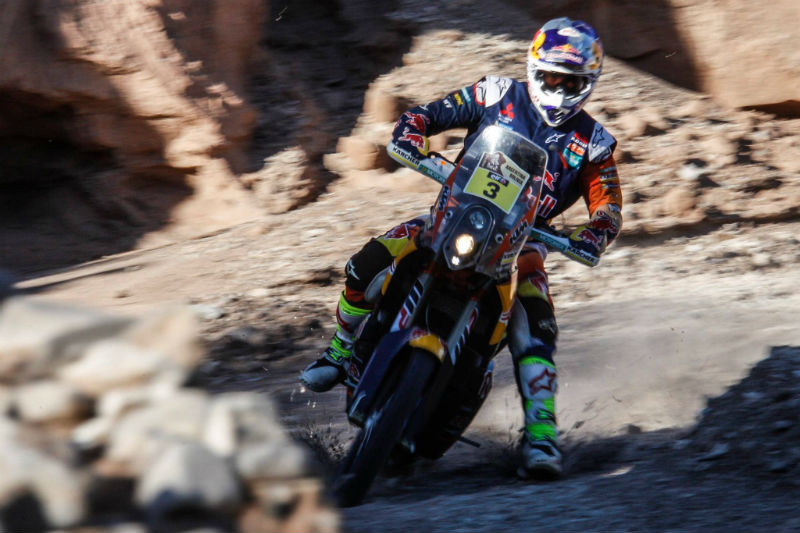 Toby Price: “O importante é cruzar a linha de meta da última etapa”