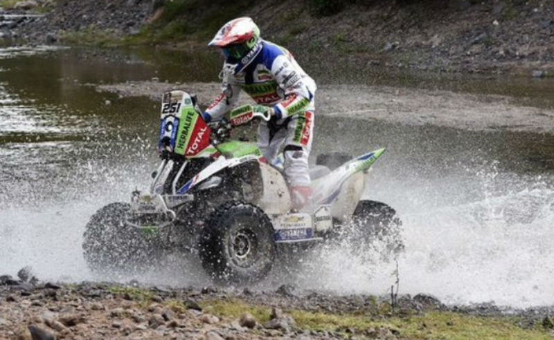 Ignacio Casale começa o dia ao ataque no Dakar