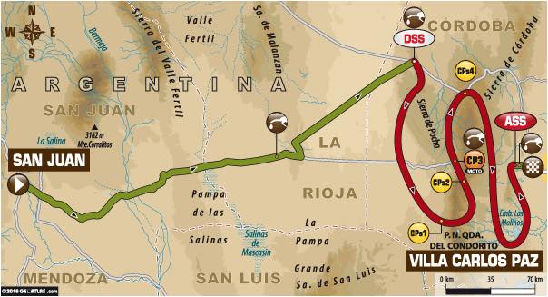 A mais longa etapa do Dakar