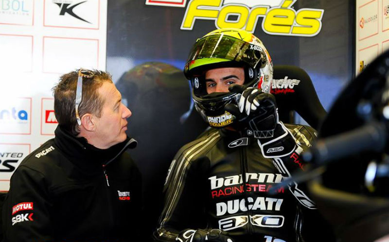 Javier Forés: “Gostaria de obter um pódio”