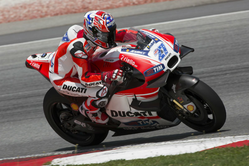Casey Stoner já rodou em Sepang