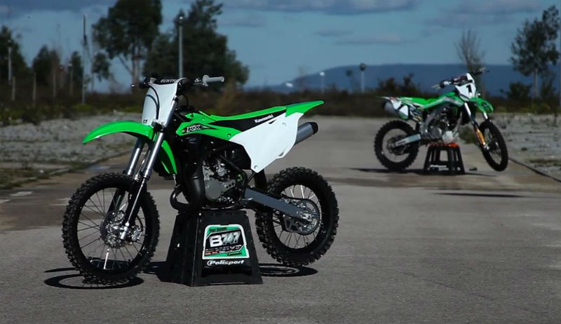 VÍDEO: A nova Kawasaki KX 85