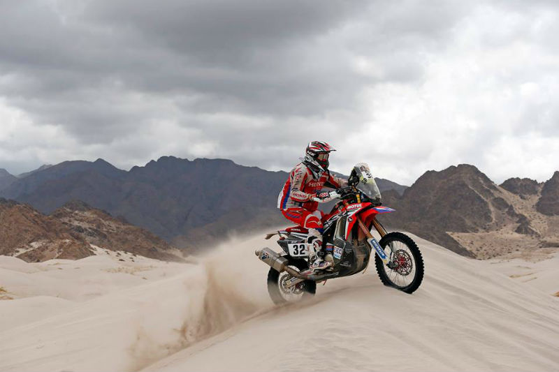 VÍDEO: O 12º dia da Honda no Dakar