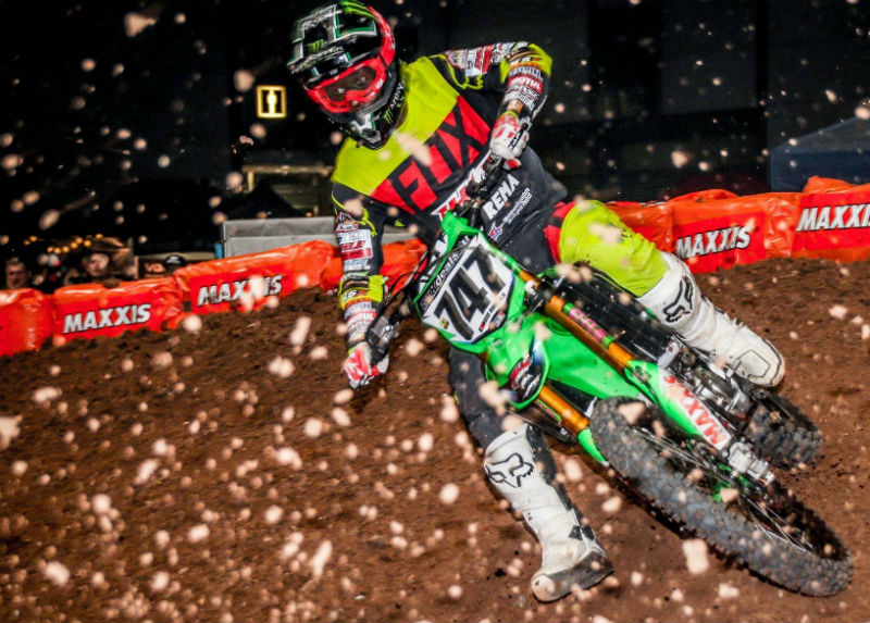 Hugo Basaúla fora da primeira final do ADAC Supercross