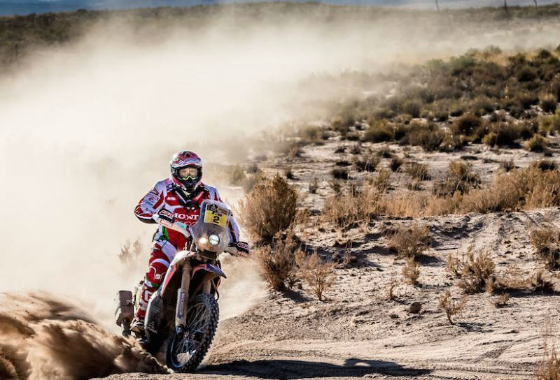 Paulo Gonçalves inicia a etapa no comando