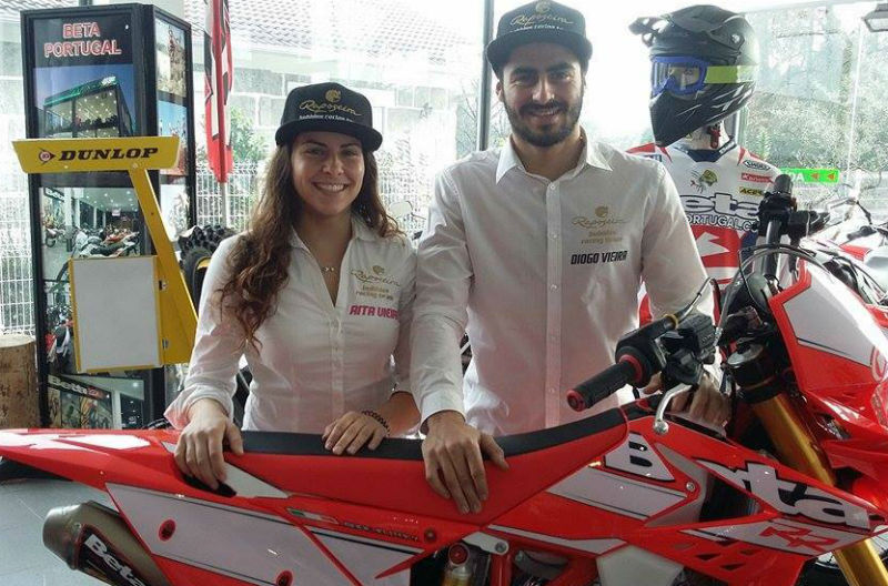 Rita Vieira com a Beta em 2016