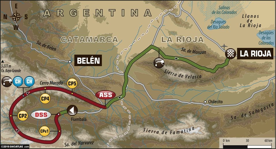Fiambala em peso na 10ª etapa