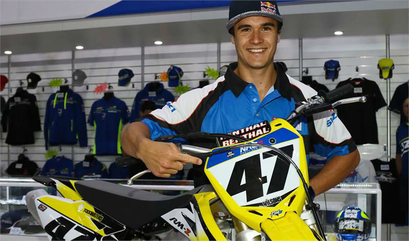 Todd Waters no Nacional de Motocross da Nova Zelândia