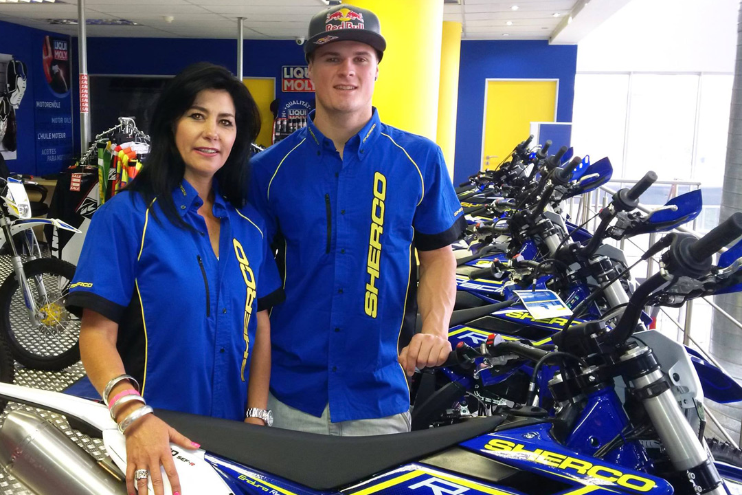 VÍDEO: Wade Young já testa com a Sherco