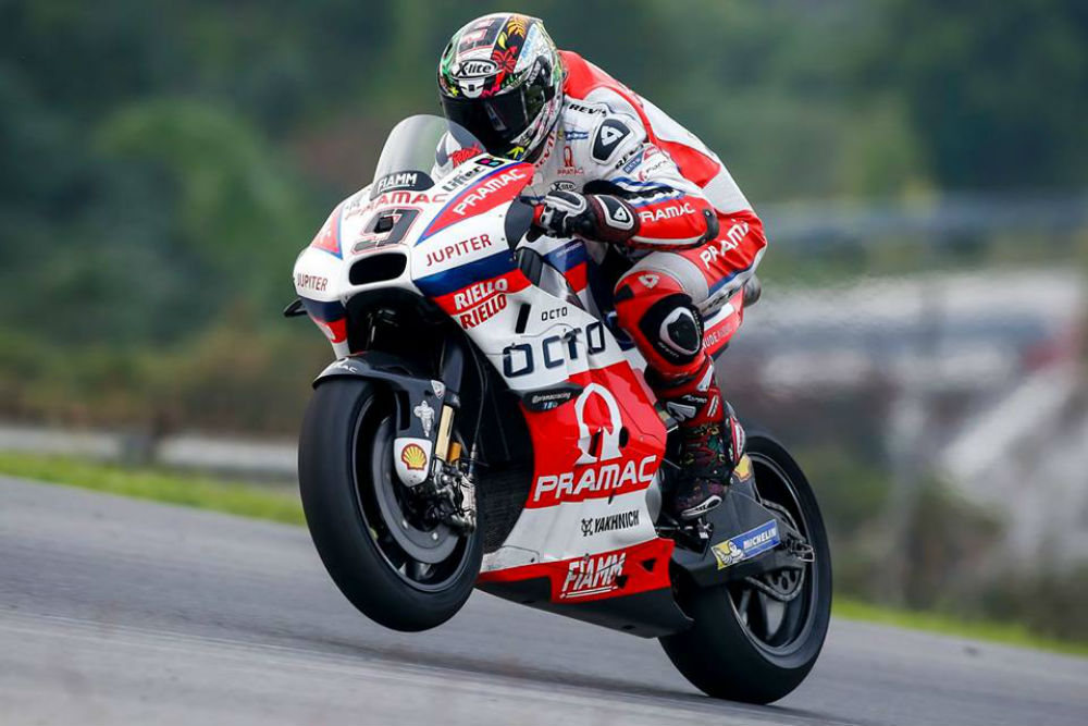 Danilo Petrucci começa na frente testes em Phillip Island