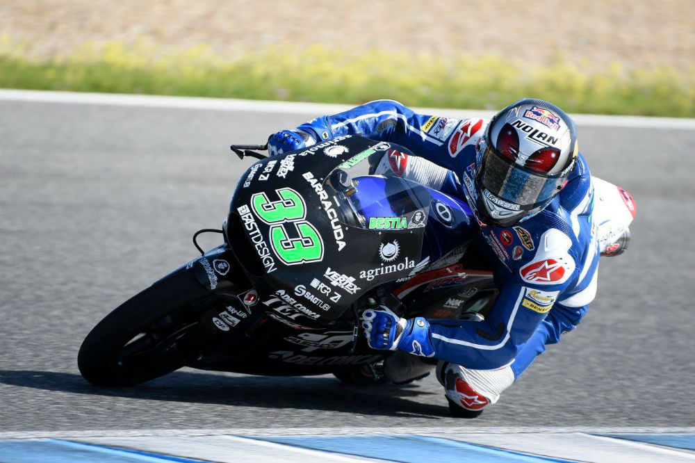 Enea Bastianini o mais veloz em Jerez