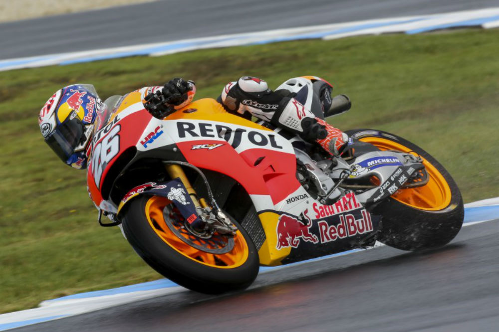 Dani Pedrosa: “As sensações à chuva foram boas”