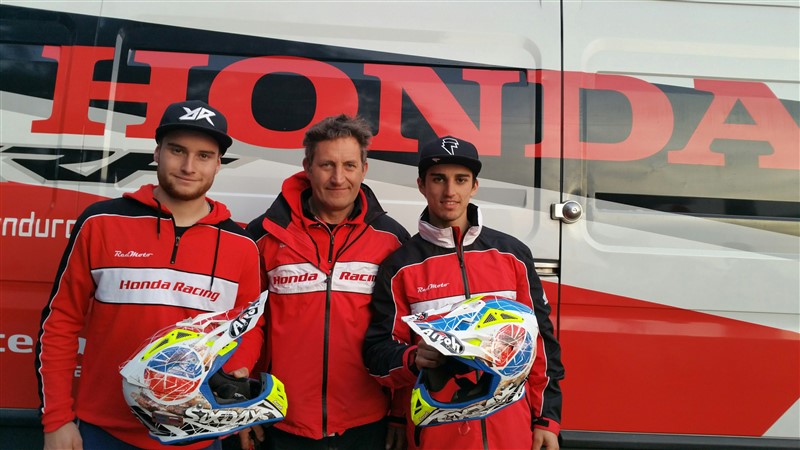 Honda RedMoto com Airoh