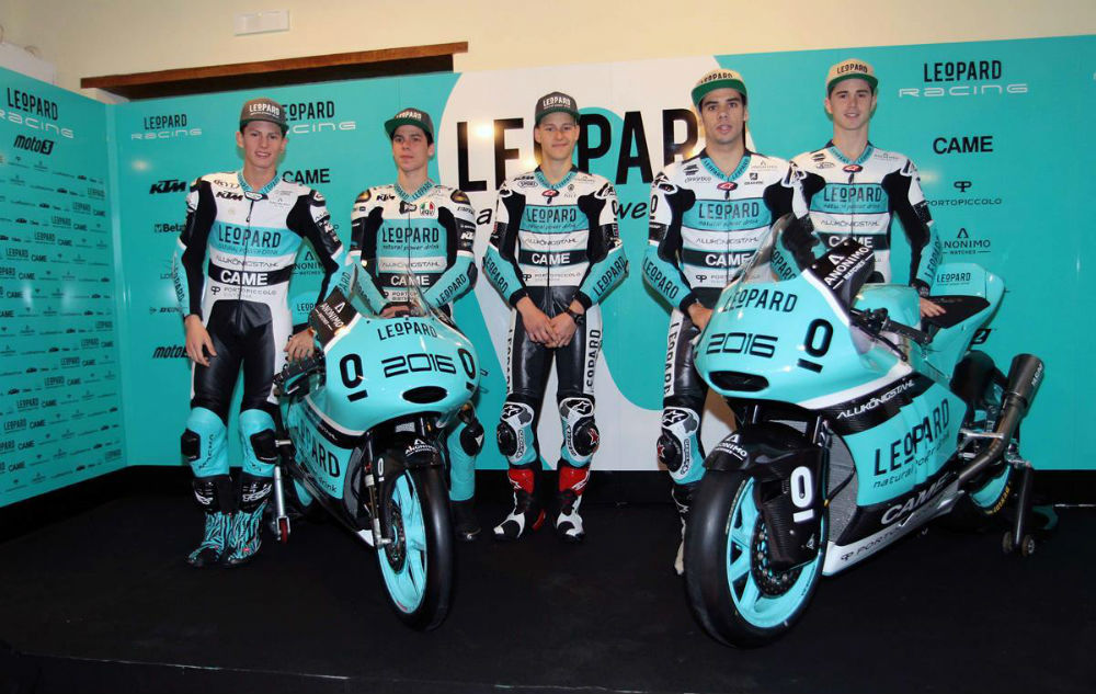 Leopard renovada no Moto3