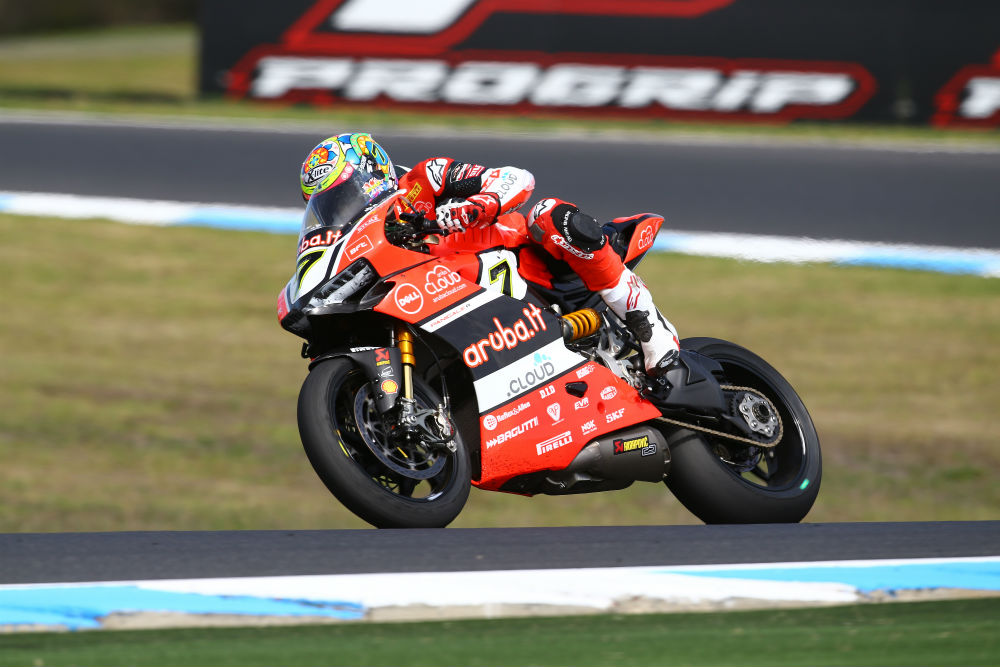 Davies: “A moto melhorou muito desde o ano passado”