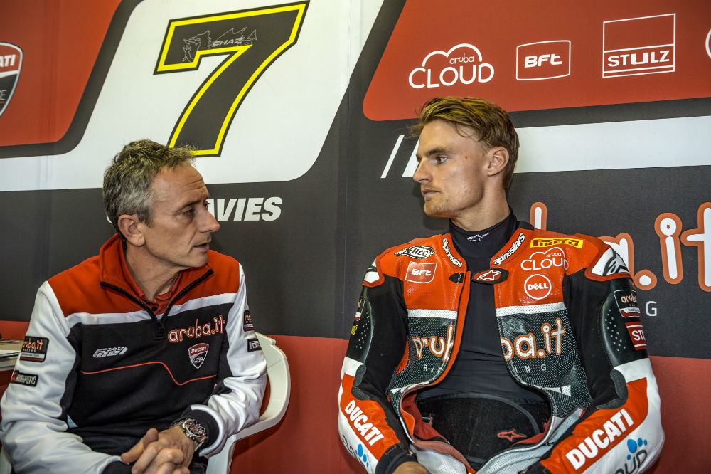 Davies: “A moto tem muitas melhorias face a 2015”