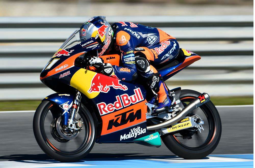 Binder lidera segunda sessão em Jerez