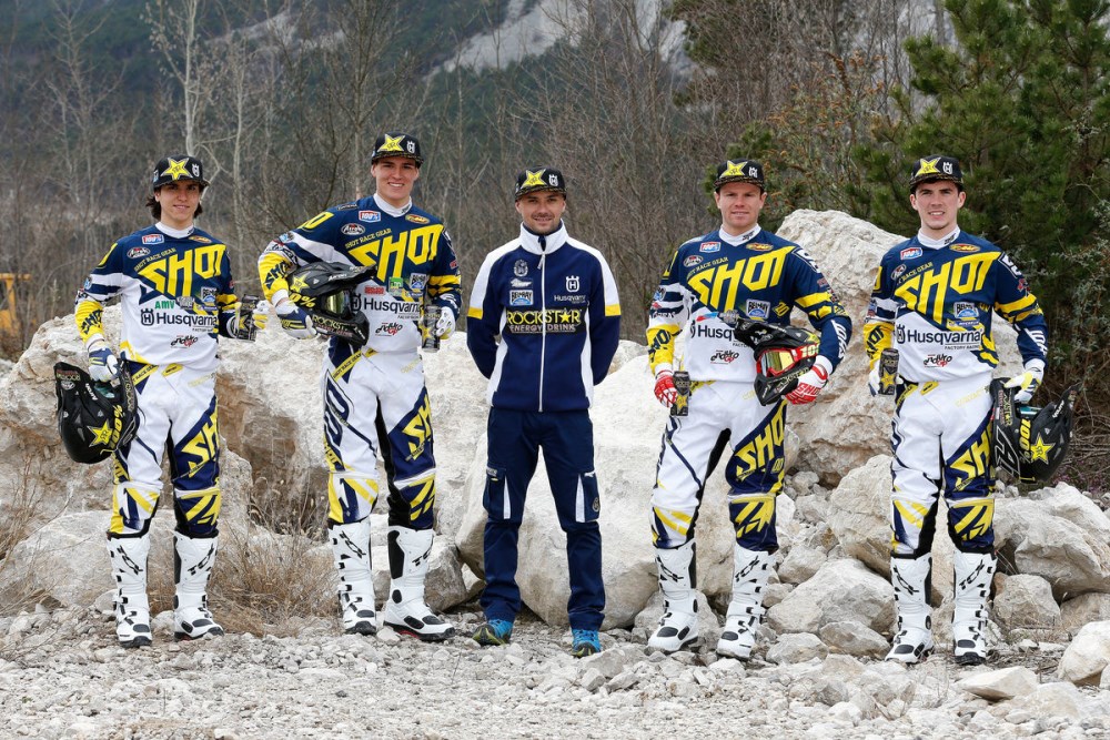 Fotogaleria: A equipa Husqvarna para o Mundial de Enduro