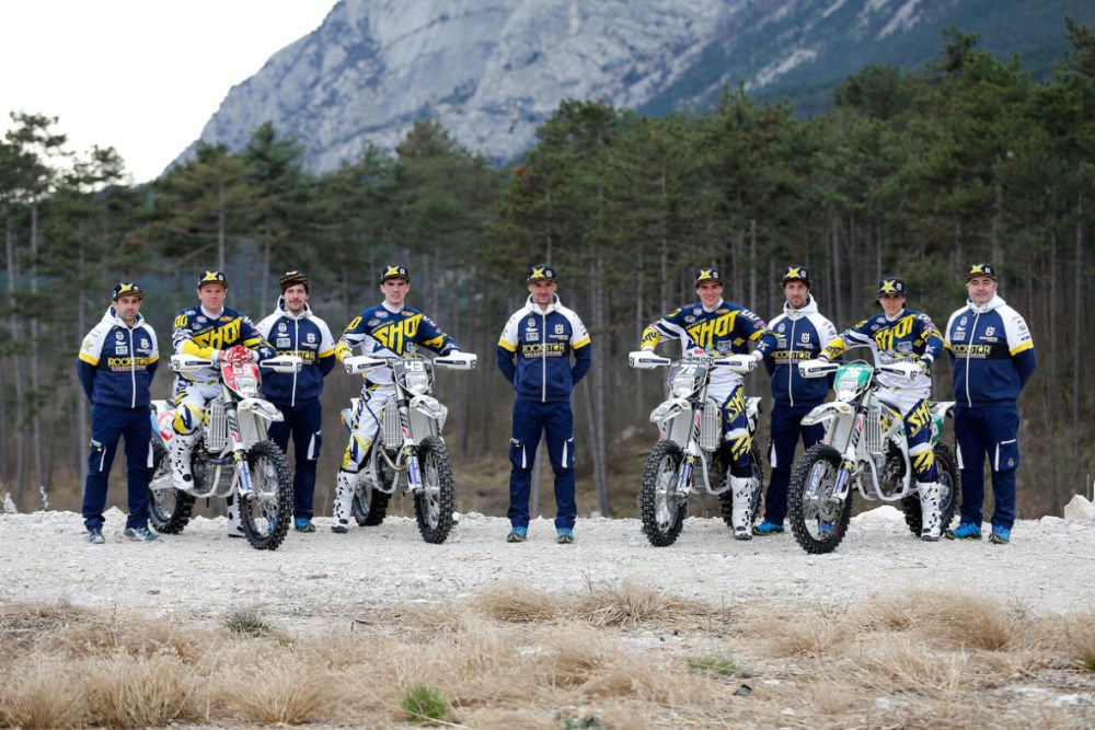 Fotogaleria: A equipa Husqvarna para o Mundial de Enduro