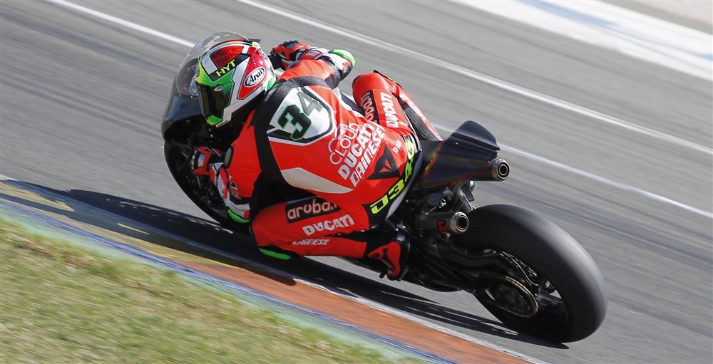 Ducati com novo escape em Aragón