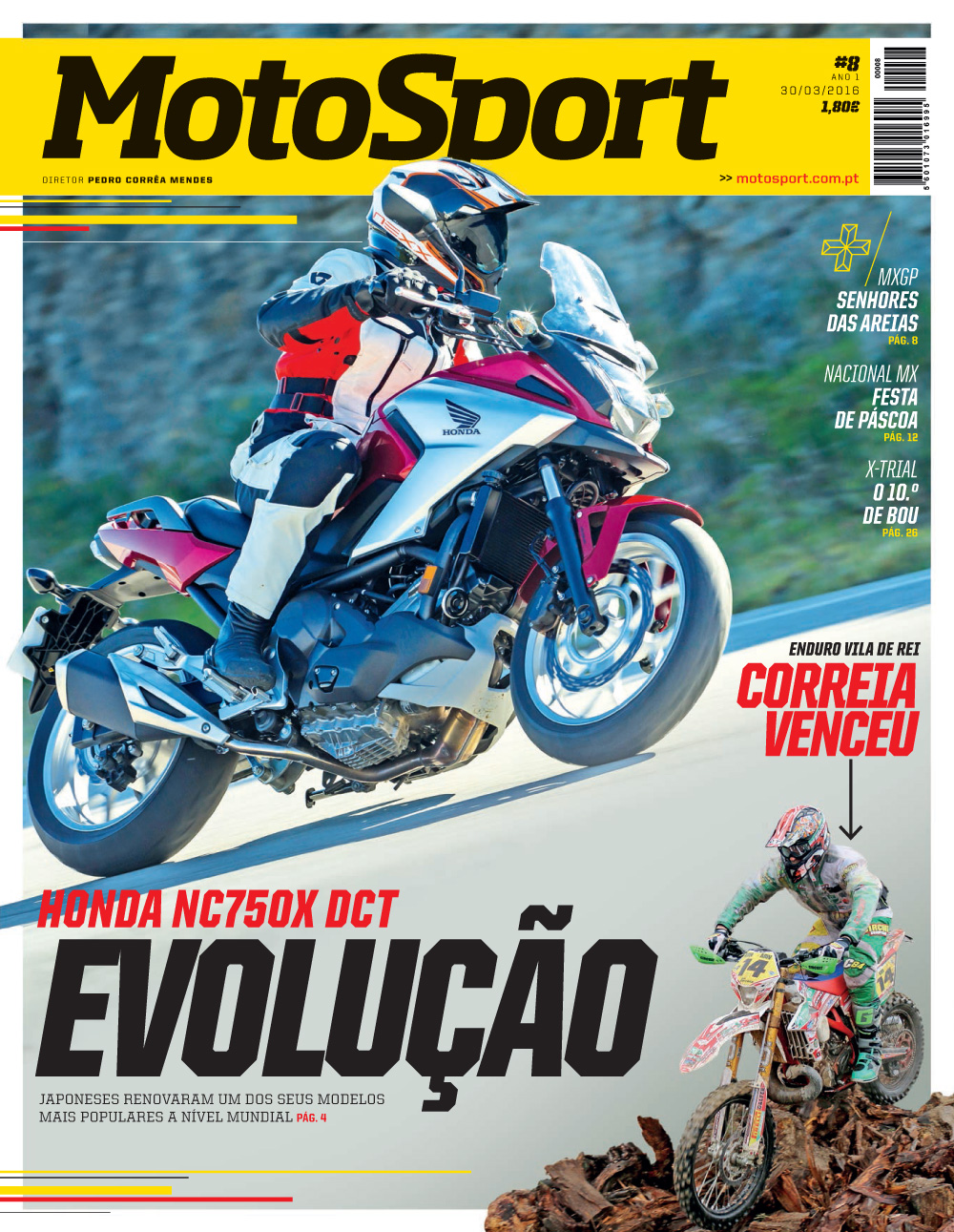MOTOSPORT nº 8- Edição digital de 29 de Março de 2016
