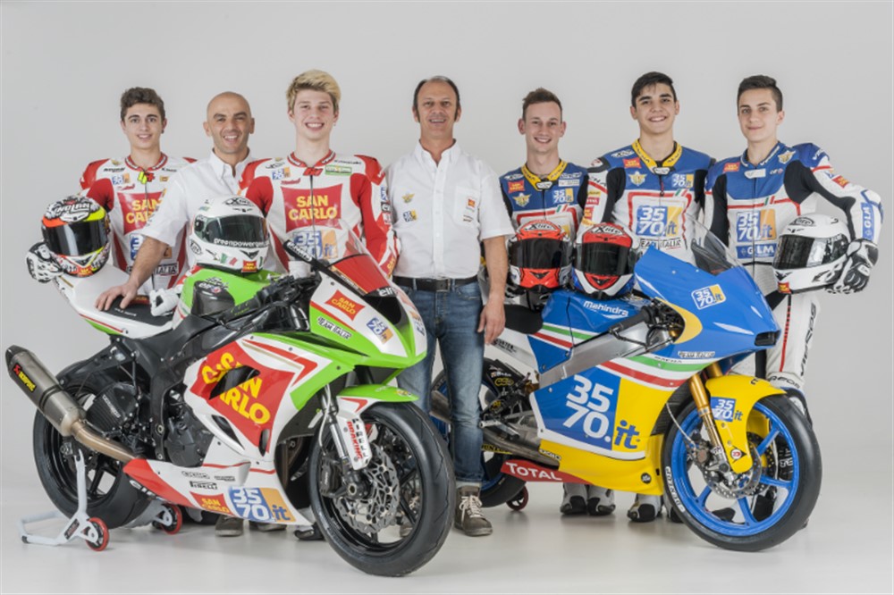 Team Itália em duas frentes