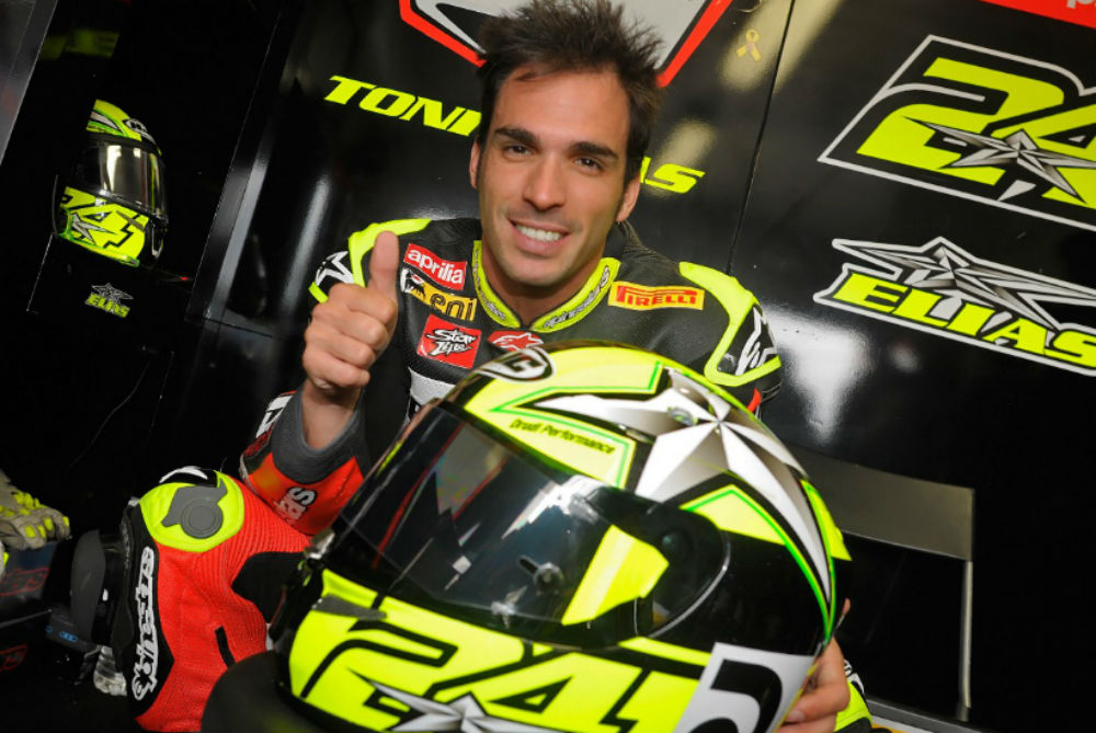 Toni Elias testa no MotoAmerica